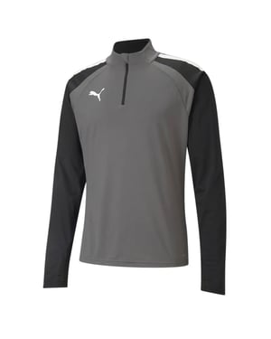Puma TeamLiga Herren Graues Fußballoberteil