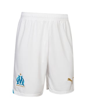 Puma Olympique de Marseille Herren Weiße Fußballshorts