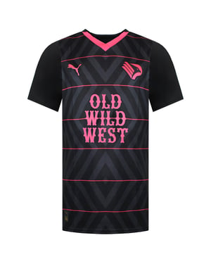 Puma Palermo FC Auswärts Herren Schwarz Fußballtrikot