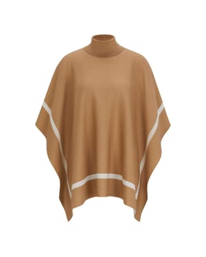 Boss - "Lia" Poncho für Damen (Beige)