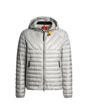 Parajumpers Miroku Silberne Kapuzenjacke
