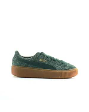 Puma Platform Elemental Damen Grün Sneaker