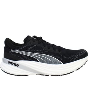 Puma Magnify Nitro 2 Damen Schwarz Lauf Schuhe
