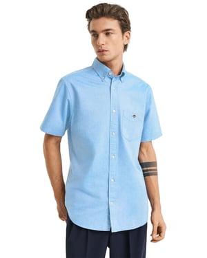 Gant | Mens Regular Kurzarm Oxford Hemd