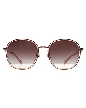 Moncler ML0111-K 33U rose gold rosa Farbverlauf Sonnenbrille