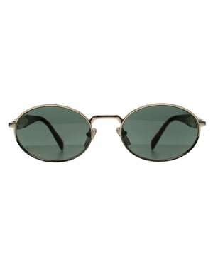 Prada PR65ZS ZVN70L Oval-Sonnenbrille - Gold