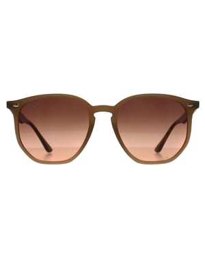 Ray-Ban RB4306 678846 poliert Turteltaube rosa Farbverlauf grau Sonnenbrille