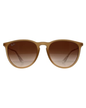 Ray-Ban RB4171 Erika 681413 poliertem Gummi beige Farbverlauf braun Sonnenbrille