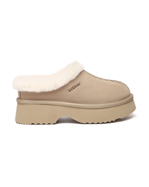 EVER AU Australien Damen Savanna Knöchelhöhe Chunky Platform Schafsleder Stiefel