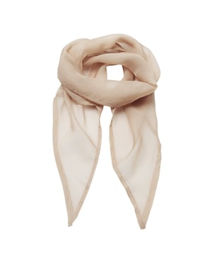 Premier Damen Chiffon-Schal / Chiffon-Halstuch (Natur)