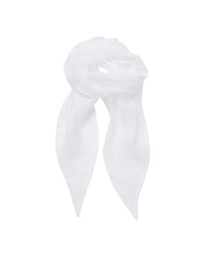 Premier Damen Chiffon-Schal / Chiffon-Halstuch (Weiß)