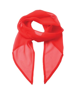 Premier Damen Chiffon-Schal / Chiffon-Halstuch (Erdbeerrot)