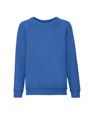 Fruit of the Loom - "Classic" Sweatshirt für Kinder Raglanärmel (Königsblau)