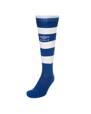 Umbro - "Hoop" Socken für Kinder (Königsblau/Weiß)