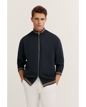 Bugatti Herren Sweatjacke mit Reißverschluss