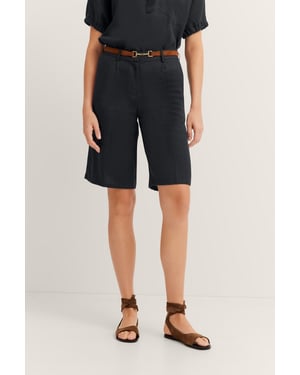 Bugatti Damen Shorts aus Leinen