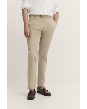 Bugatti Herren Chino mit Stretchfunktion