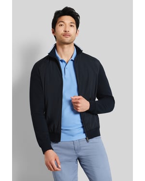 Bugatti Herren Sweatjacke mit Reiskornstruktur