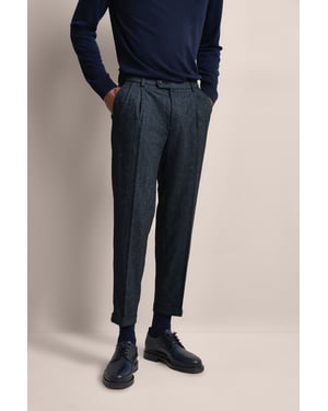 Bugatti Herren Bundfaltenhose besonders soft
