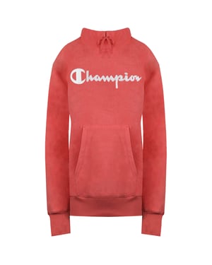 Champion Legacy Boxy Damen Hoodie in Pfirsich