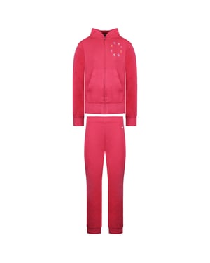 Champion Logo Kinder Pinker Trainingsanzug