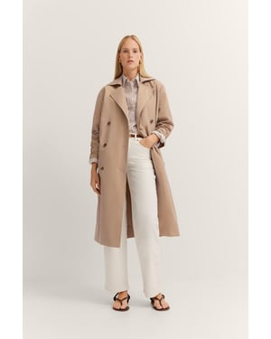 Bugatti Damen Trenchcoat wasserabweisend