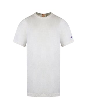 Champion Unifarben Herren Off-White T-Shirt