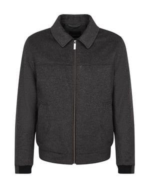 Bugatti Herren Blouson aus feinem Woll-Mix