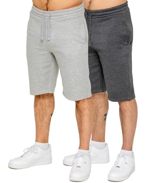Kruze | Herren Fleece Shorts 2er Pack