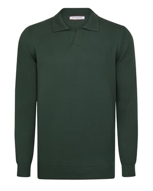 Pullover Pullover Mit Polokragen - Knopflos