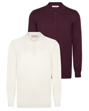 Pullover Pullover Mit Polo-Kragen 2Er-Pack