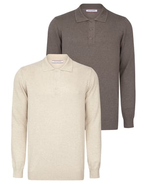 Pullover Pullover Mit Polo-Kragen 2Er-Pack