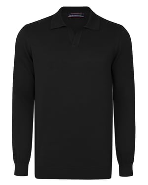 Pullover Pullover Mit Polokragen - Knopflos