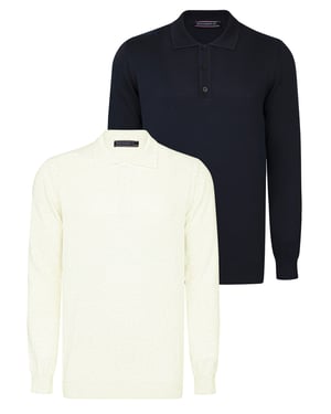 Pullover Pullover Mit Polo-Kragen 2Er-Pack