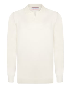 Pullover Pullover Mit Polokragen - Knopflos