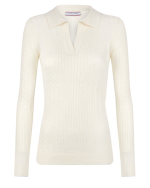 Pullover Pullover Mit Polo-Kragen