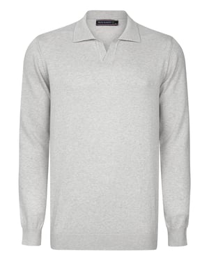Pullover Pullover Mit Polokragen - Knopflos