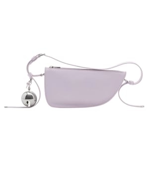 Burberry Mini Shield Sling Bag Haze Purple