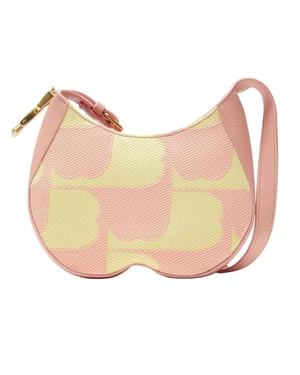 Burberry Chess Kleine Umhängetasche aus rosa Leder