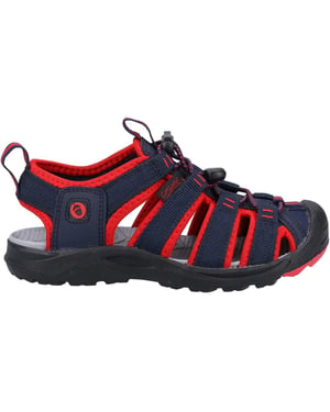 Cotswold - Kinder Sandalen "Marshfield" (Rot/Blau)