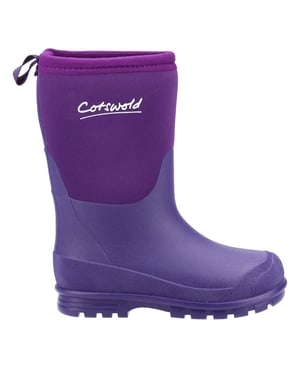 Cotswold - "Hilly" Gummistiefel für Kinder, Neopren (Lila)