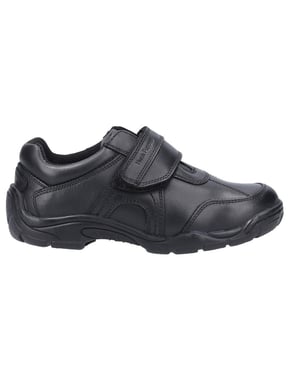 Hush Puppies - Jungen Schul-Uniform-Schuhe "Arlo", Leder (Schwarz)