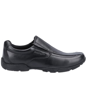 Hush Puppies - Jungen Schul-Uniform-Schuhe "Elijah", Leder (Schwarz)