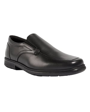 Pod Carpenter Lederslipper In Schwarz Für Jungen