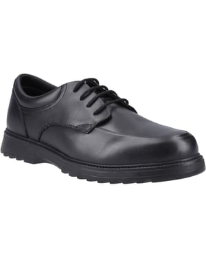 Hush Puppies Romeo Lederschuhe Für Jungen In Schwarz