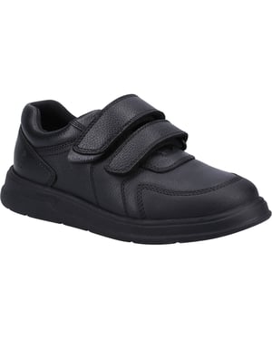 Hush Puppies Ryan SNR Lederschuhe Für Jungen In Schwarz