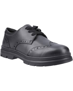 Pod Fiona Mädchen Brogues Aus Schwarzem Leder