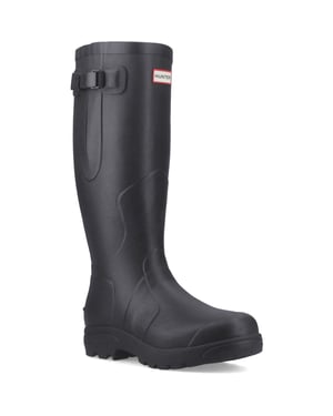 Hunter Balmoral MK II Stiefel Gummistiefel Herren Schwarz