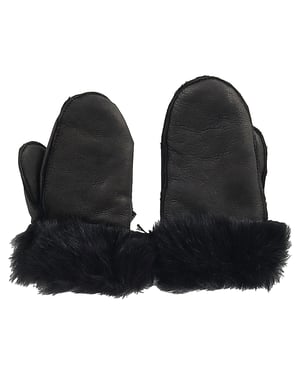 Paul Smith Handschuhe aus schwarzem Leder