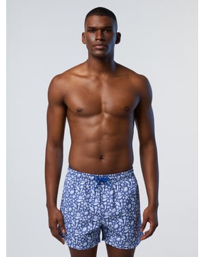 North Sails Badeshorts Grafischer Druck